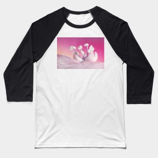 Pretty in Pink Hydrangea Baseball T-Shirt